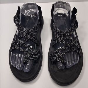ATIKA Black and White Patterned Women's size 8 brand new